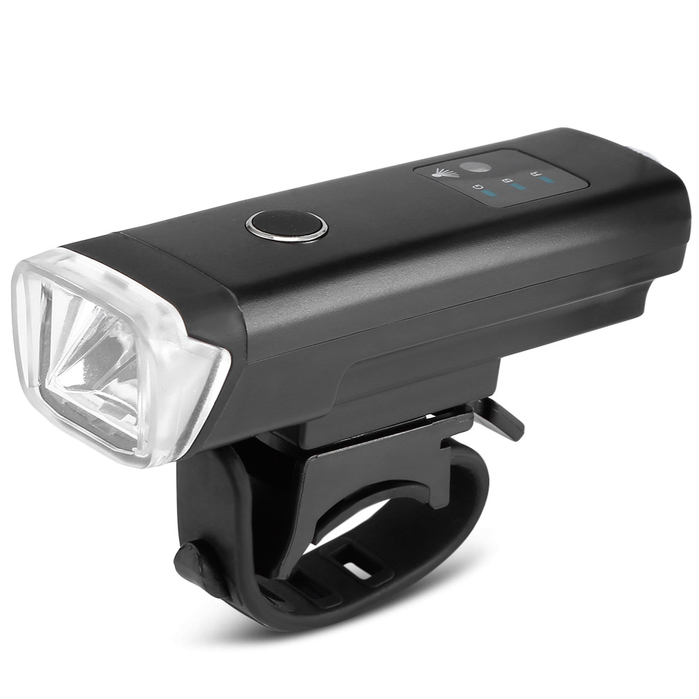 Hình ảnh Đèn xe đạp cảm biến ánh sáng XPG HJ-047 - Đèn led xe đạp thể thao cổng sạc USB 