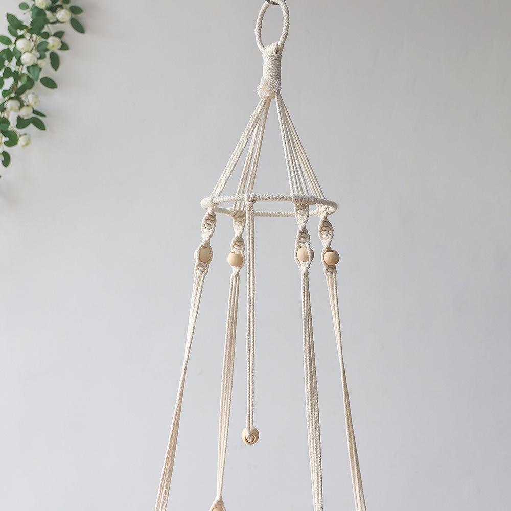 Lớn Macrame Mèo Võng, macrame Treo Xoay Chó Mèo Giường Rổ Nhà Mèo Cưng Phụ Kiện Cho Chó Mèo Nhà Của Con Chó Con Giường Tặng