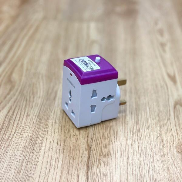 Ổ CẮM ĐIỆN DI ĐỘNG 079L ( MÀU HỒNG ) 03562 AKKO STAR   - HÀNG CHÍNH HÃNG