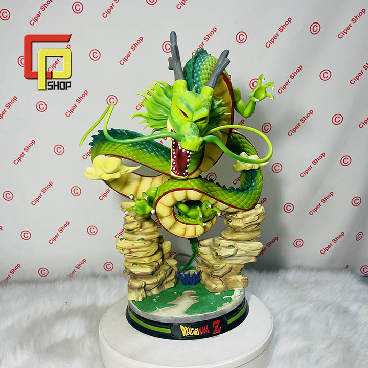 Mô hình rồng thần YY - Màu xanh - Figure Dragon 7 viên ngọc rồng