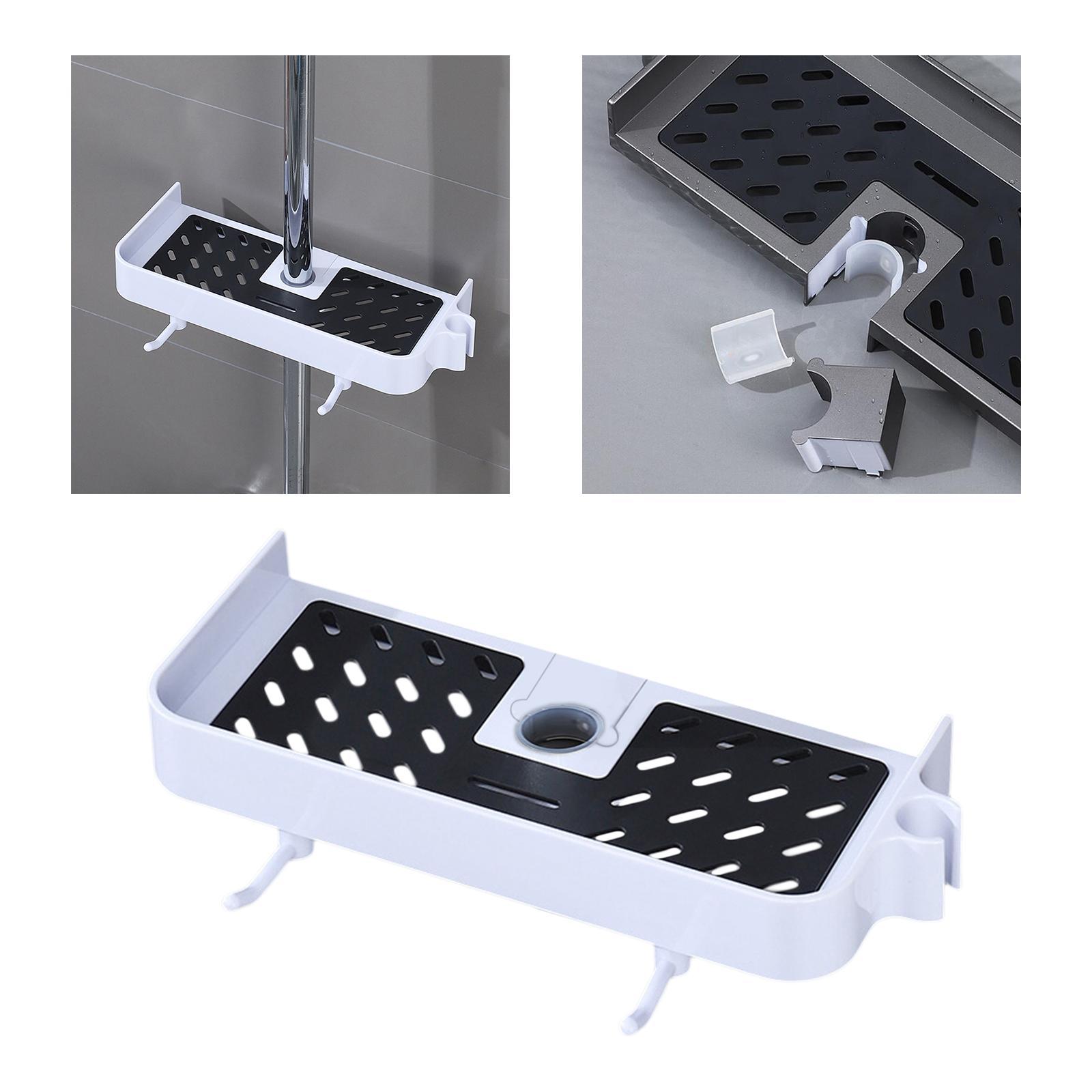 Shower Shelf Adjustable Shower Rack Organizer for Home Bathroom Shelves Bath