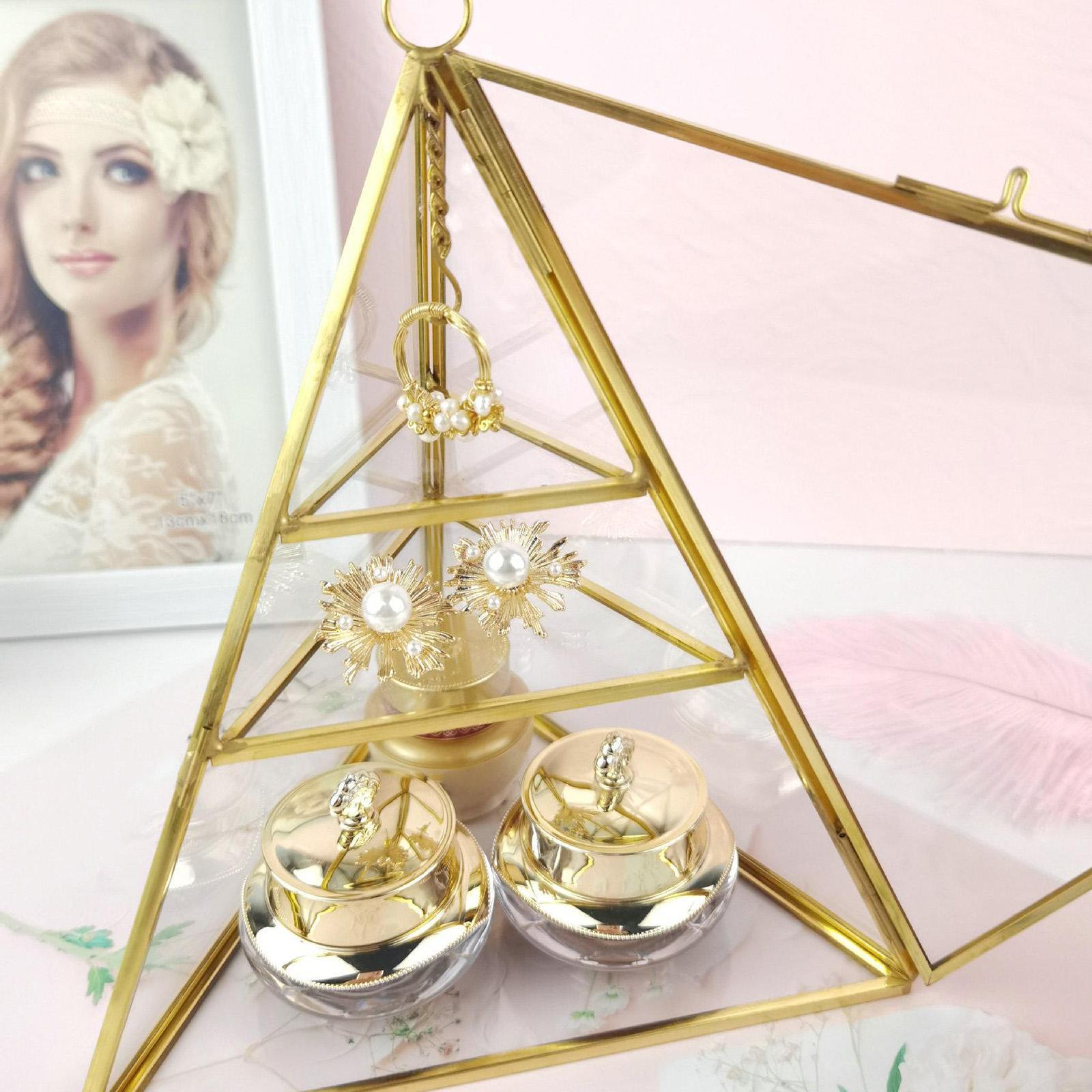 Glass Jewelry Jewelry Trinket Glass Box for Storage and Display Rings