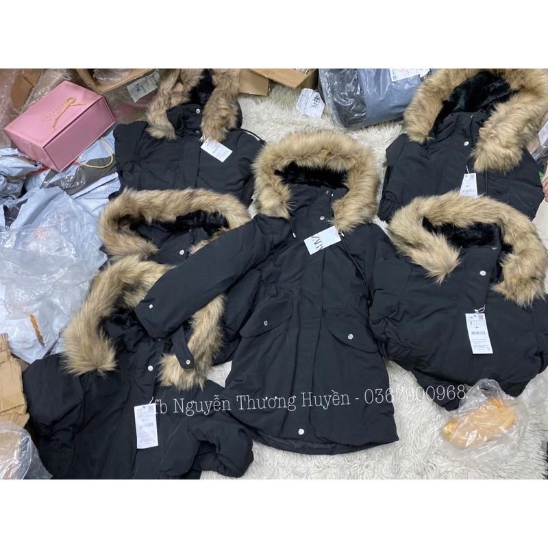 Áo khoác parka  cúc cài sau siêu dày siêu ấm lót lông cực đẹp hàng newww hot trend