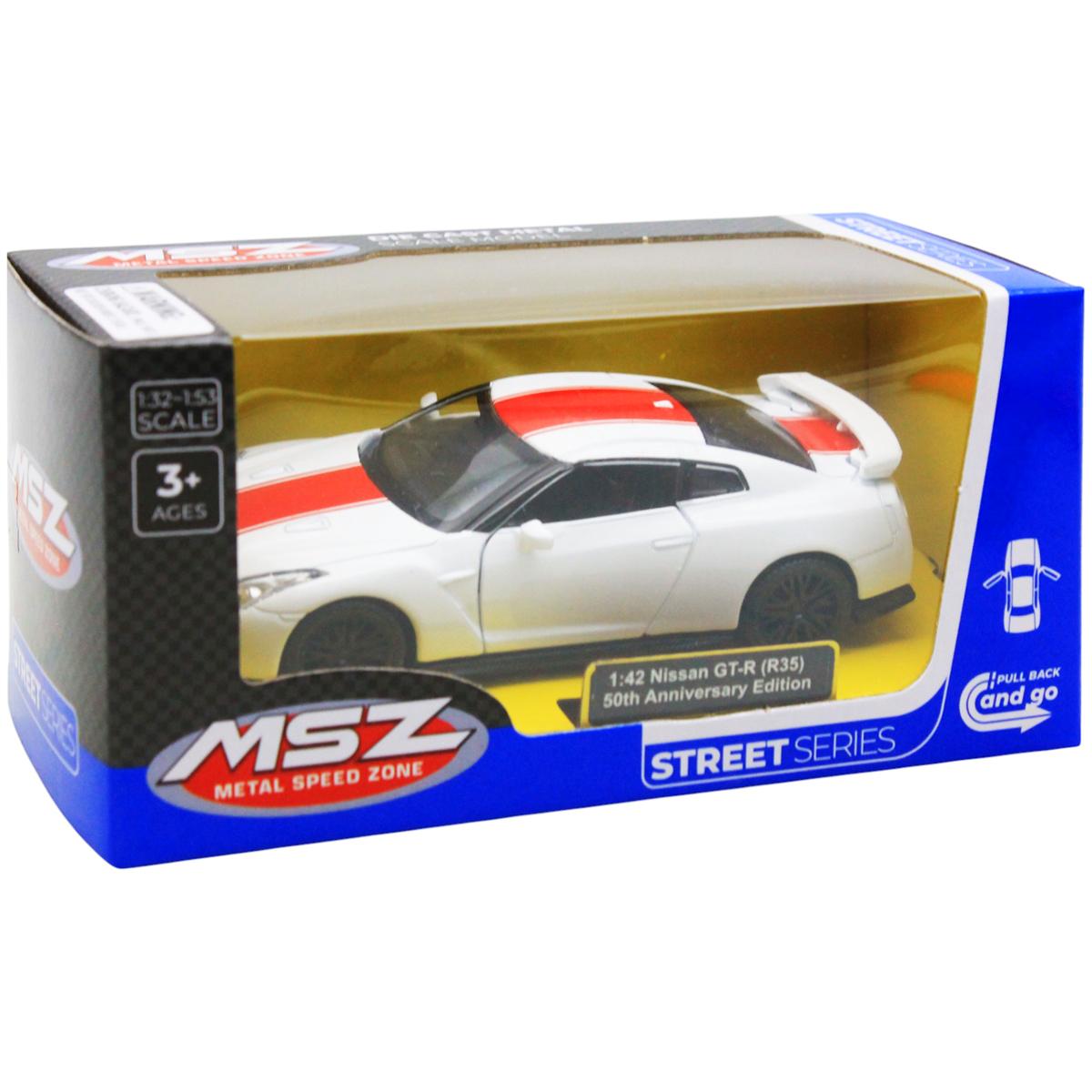 Đồ Chơi Mô Hình Xe Nissan GT-R (R35) - Vecto VT67337/WH - Màu Trắng