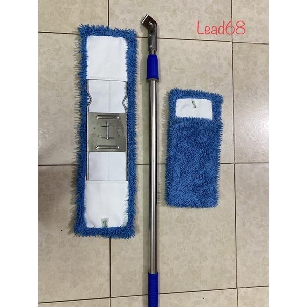 Chổi lau nhà công nghiệp 60cm+ bông thay thế 60cm chuẩn hãng Bodoca (loại 1