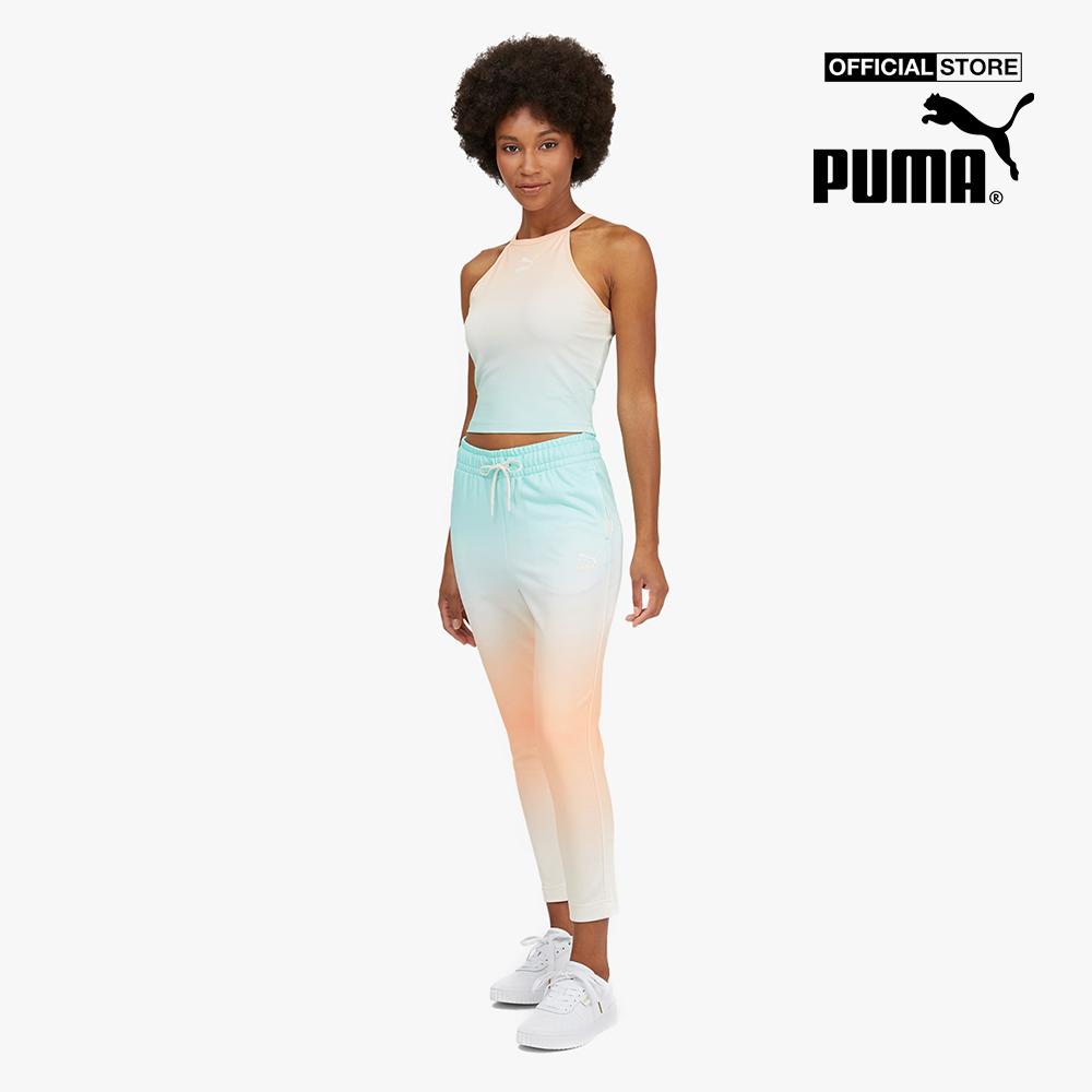 PUMA - Áo bra thể thao nữ Gloaming Printed 845841