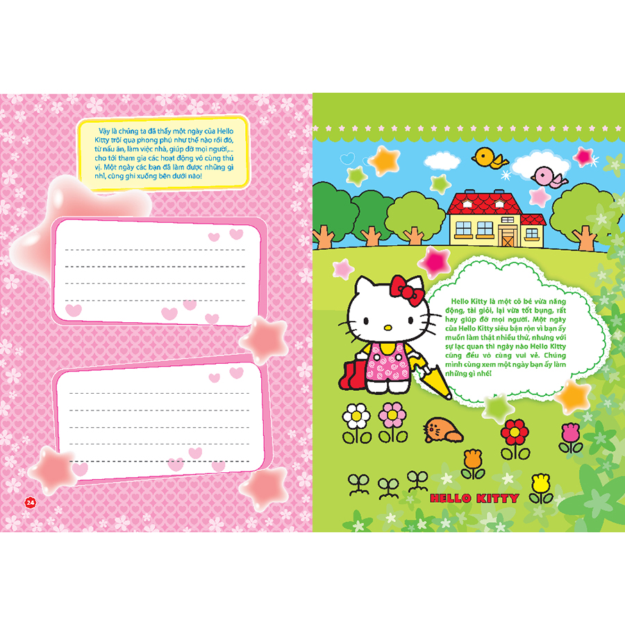 Sách Bóc Dán Nhanh Tay – Nhận Ngay Kiến Thức - Hello Kitty