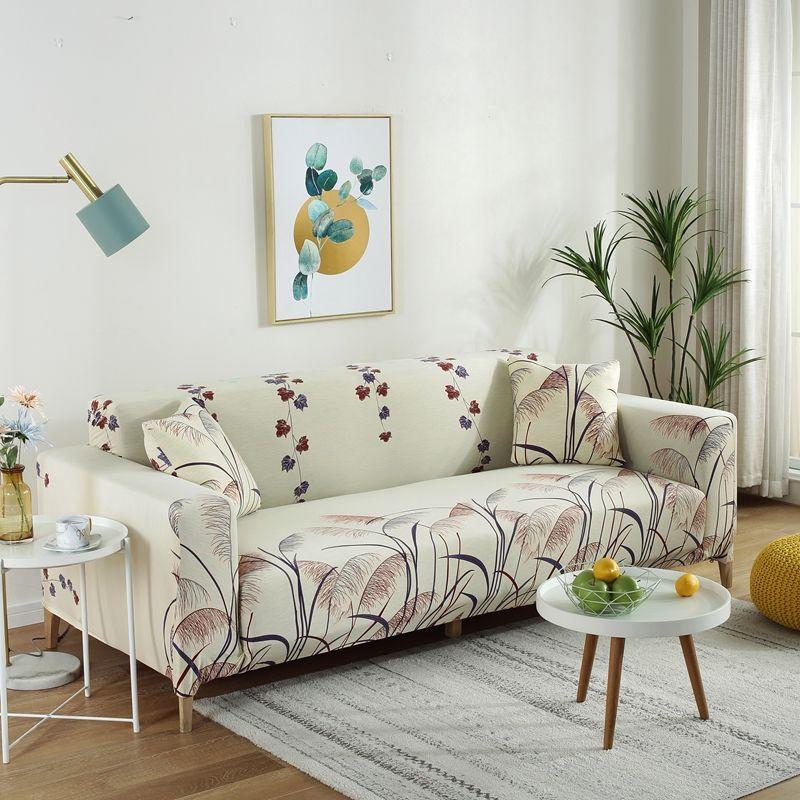 Vỏ Bọc Ghế Sofa Co Giãn Chống Trượt Thiết Kế Đơn Giản