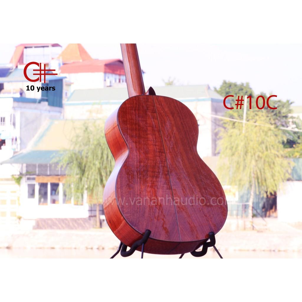 Đàn Guitar classic C#10C 100% gỗ thịt tự nhiên action bấm êm nhẹ tay