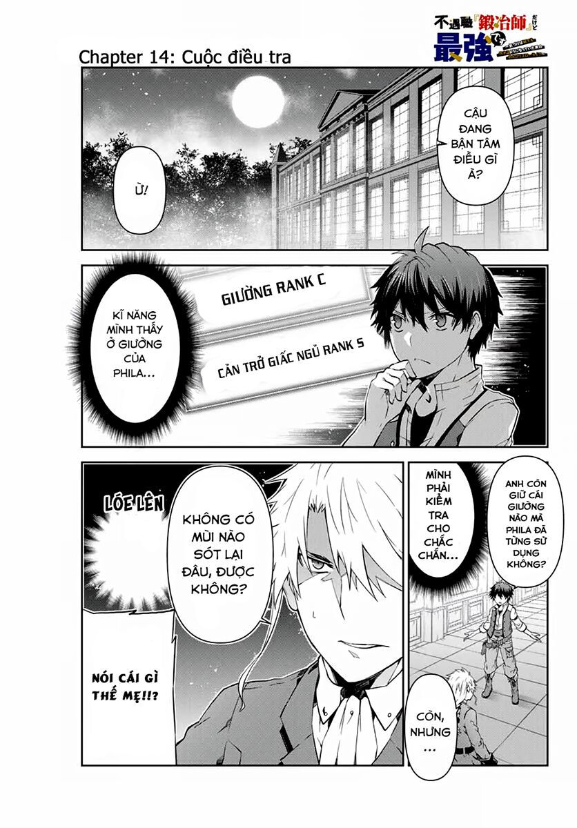 từ chức nghiệp yếu nhất trở thành "thợ rèn" mạnh nhất chapter 14 1
