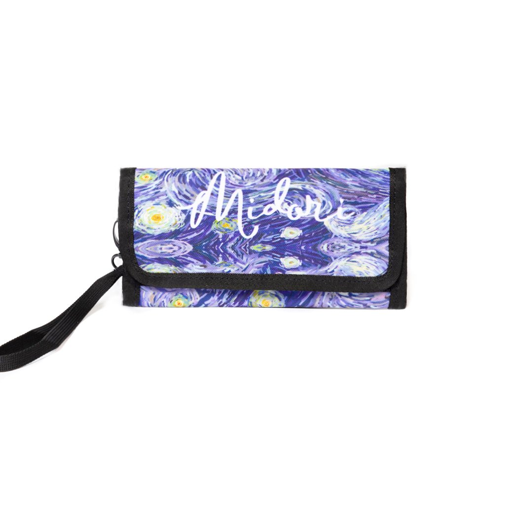 Ví dài Bóp đựng tiền thời trang Unisex : Long Wallet - Midori Wallet - Midori loang - Dài