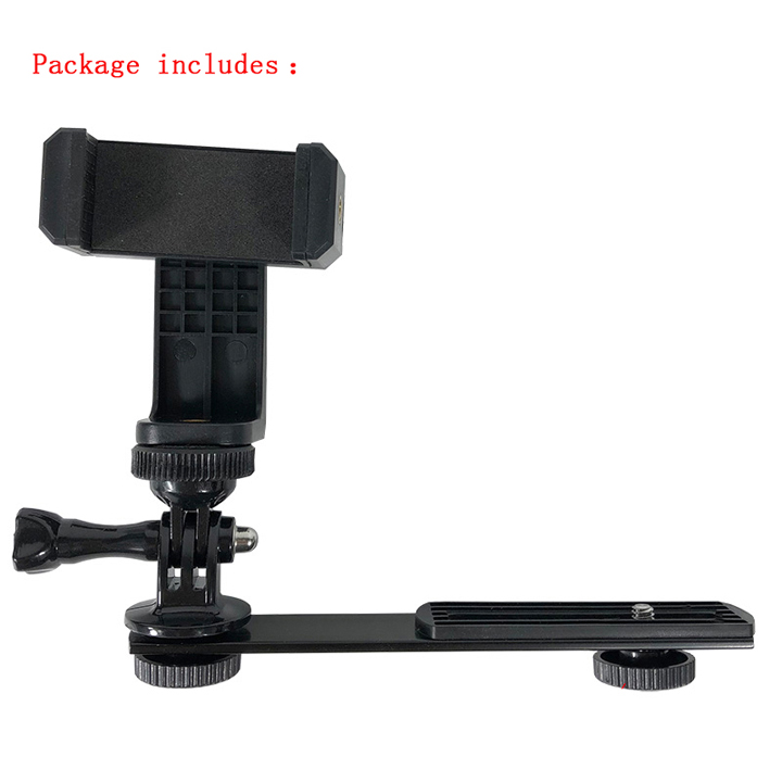 Bộ khung gắn Gimbal kết hợp với điện thoại Iphone