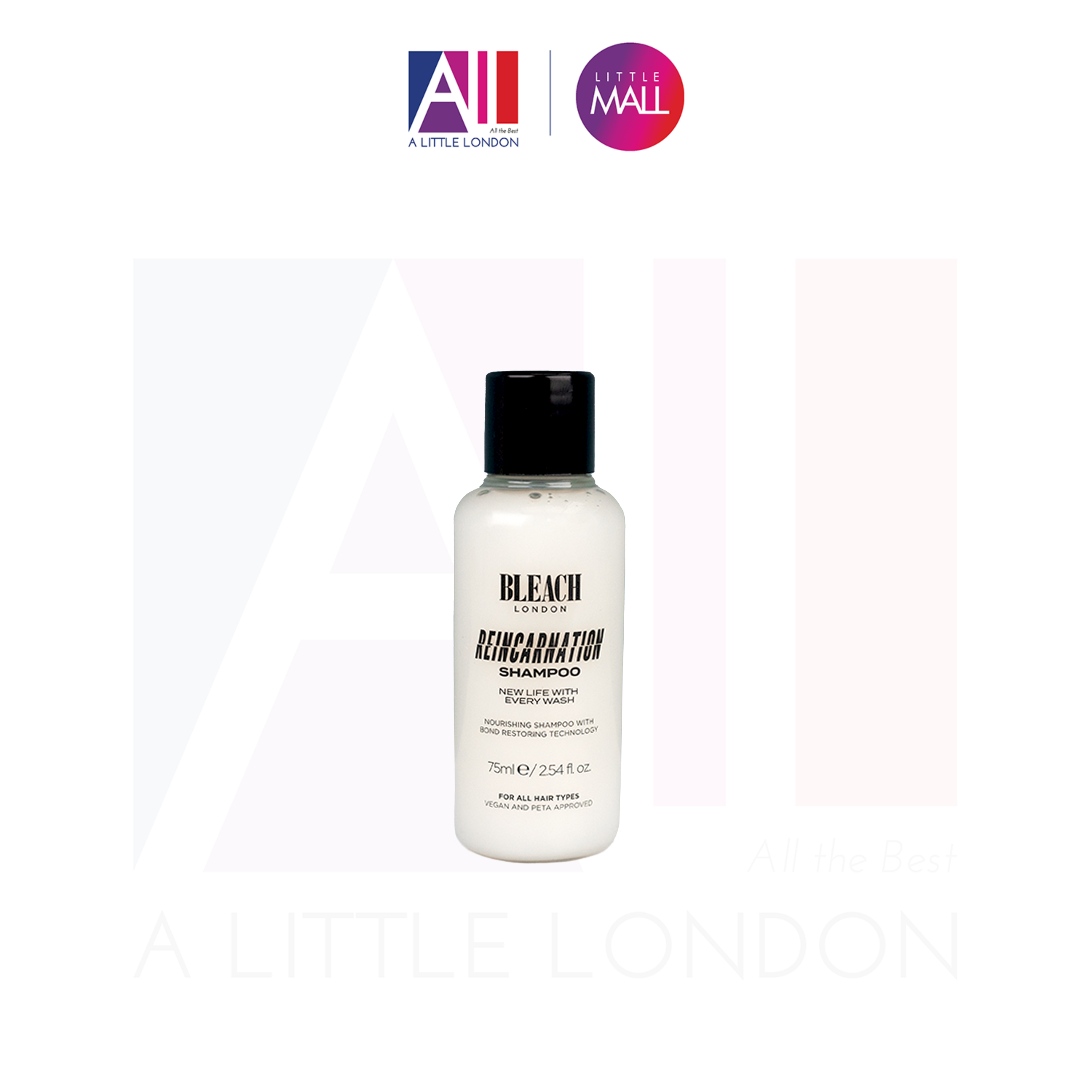 Dầu Gội/Xả phục hồi tóc hư tổn Bleach London 75ml