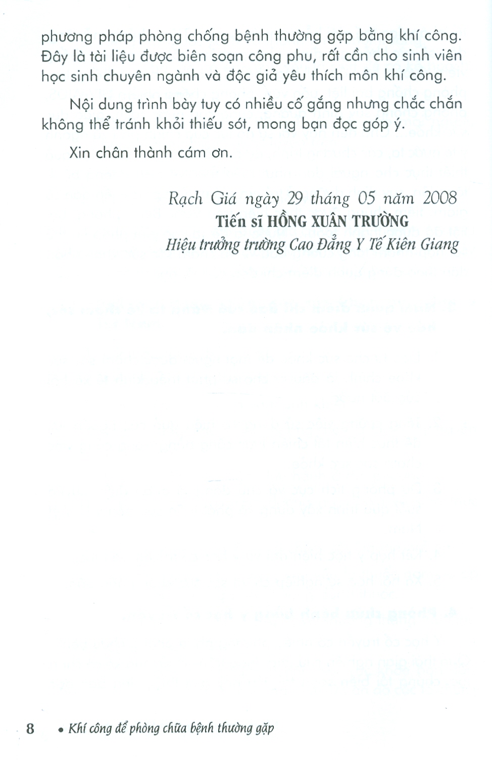 Khí Công - Phương Pháp Luyện Tập Để Trị Bệnh