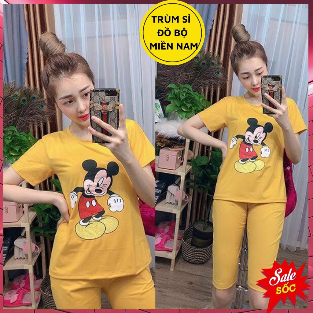 (Có tới size 65kg) Đồ Bộ Nữ, Đồ bộ thun cotton, set bộ mặc nhà đẹp