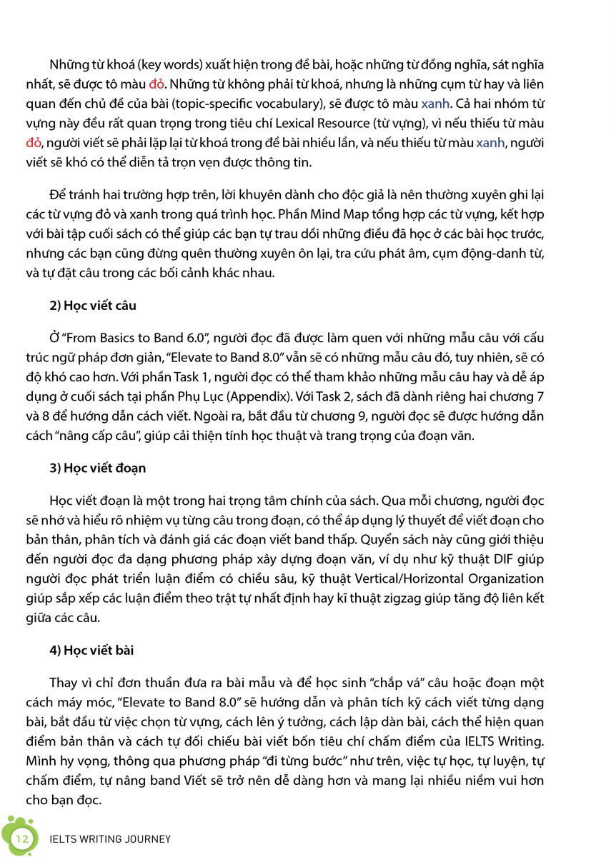 IELTS Writing Journey - Elevate To Band 8.0 - ZEN