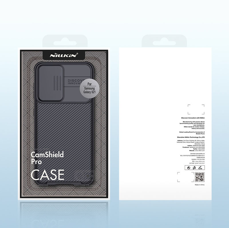 Ốp lưng Nillkin Camshield cho Samsung S21 - S21 Plus - S21 Ultra, che camera - Hàng nhập khẩu