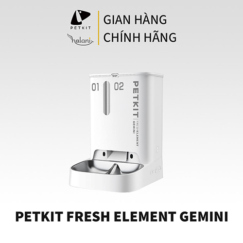 Máy cho ăn tự động Petkit Gemini - PETKIT FRESH ELEMENT GEMINI