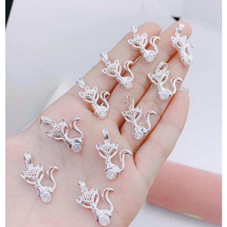 Dây chuyền Hồ Ly , Vòng cổ nữ Bạc Ta , giữ tài lộc, tình duyên - Bạc npj