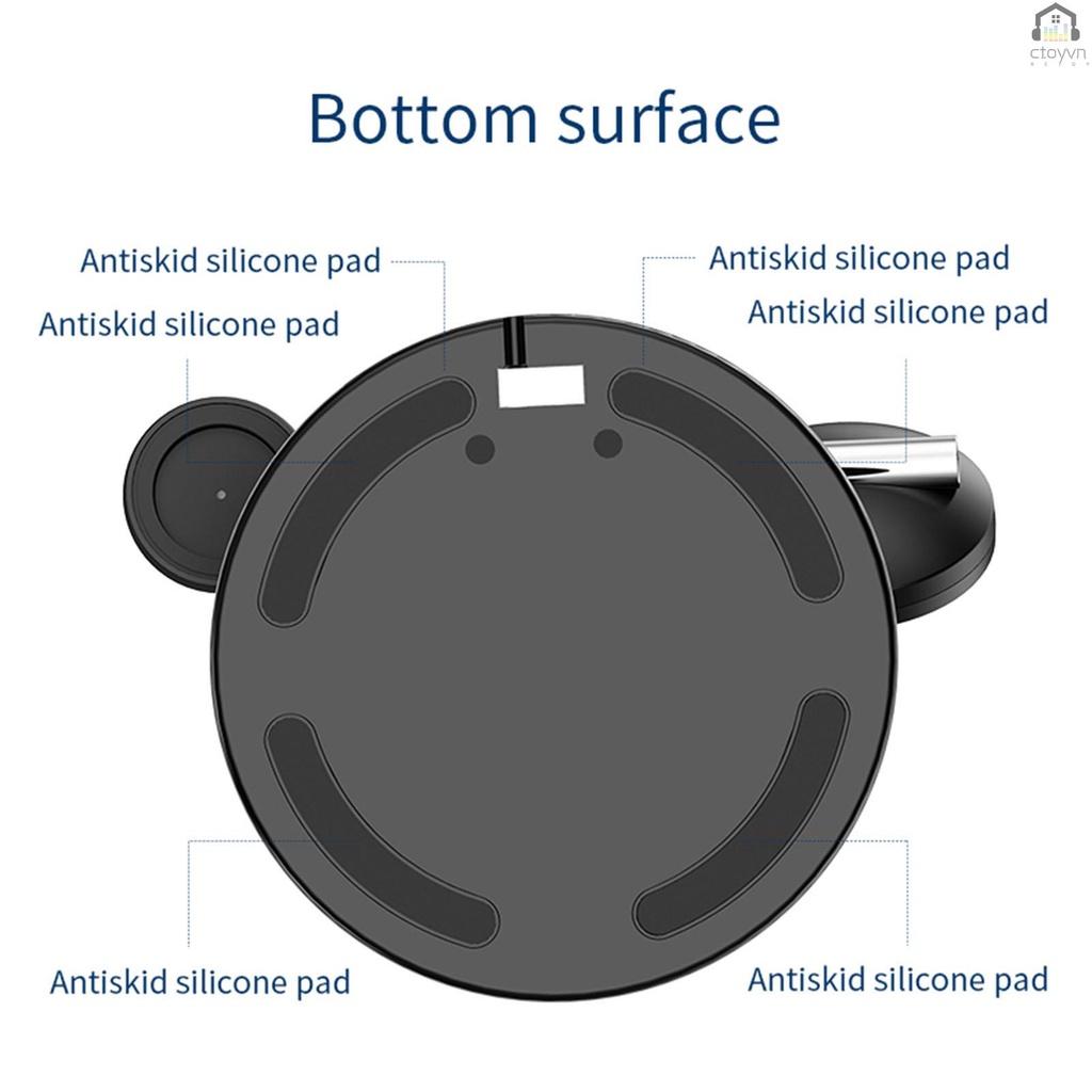 Đế sạc nhanh không dây 3 trong 1 cho iWatch Airpods Pro iPhone 12/12pro Max