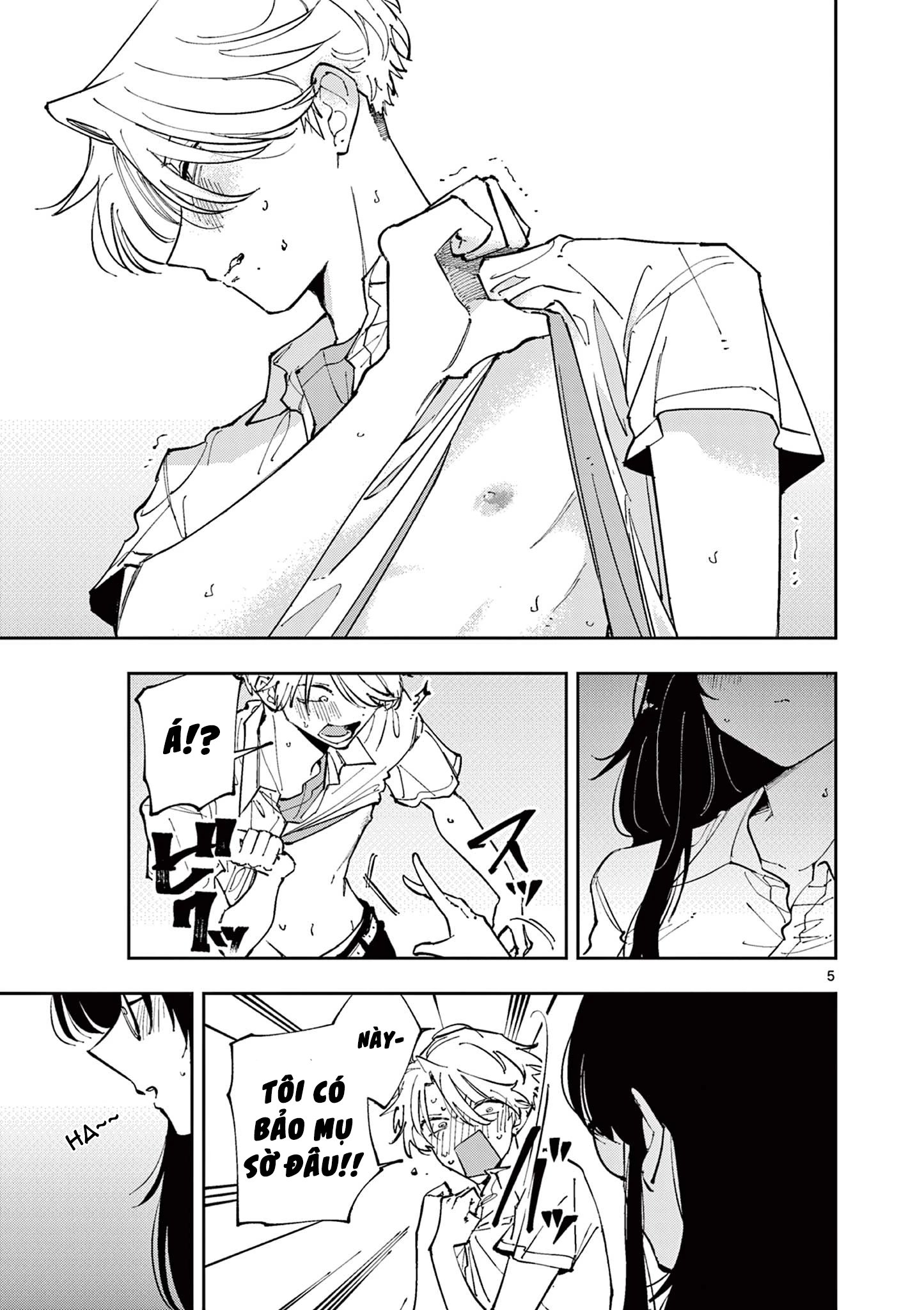 cậu bạn bàn bên cứ nhìn tôi bằng ánh mắt đó - tonari no seki no yatsu ga souiu me de mitekuru chapter 9 5