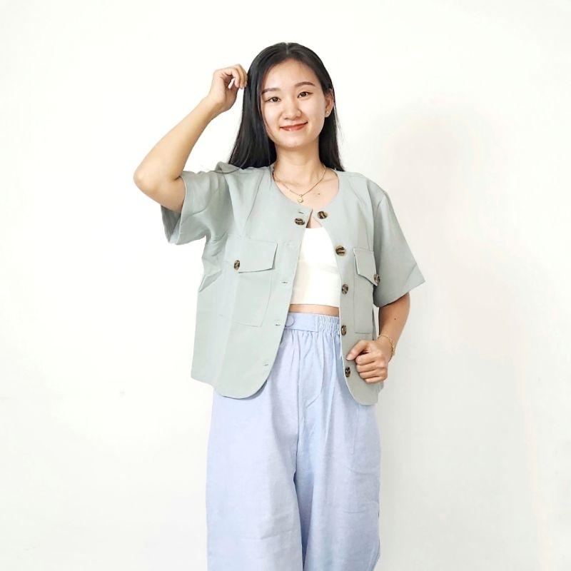 Áo blazer mặc được 2 kiểu - Lovadova - 23B02C002