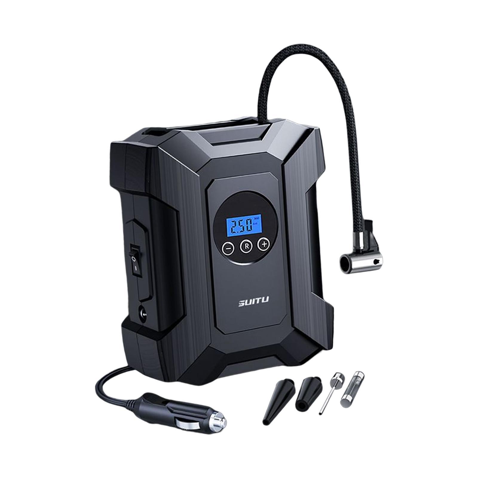 Car Tire Inflatable Pump Digital Display Tire Inflator for Motorcycles