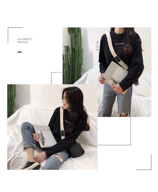 ÁO THUN TAY DÀI OVERSIZE FORM RỘNG CÁ TÍNH