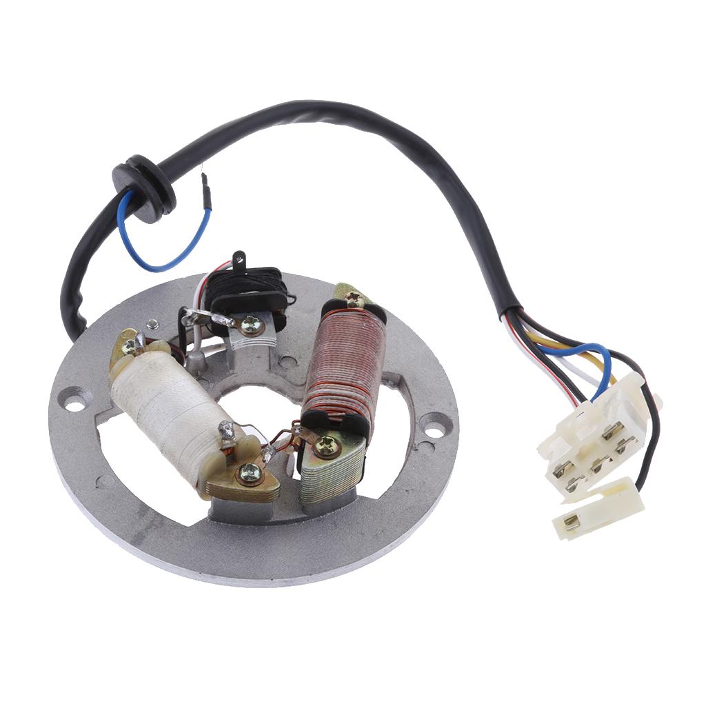 Motorcycle Engine Ignition Coil Magneto Stator Fit for Yamaha PEEWEE PW80