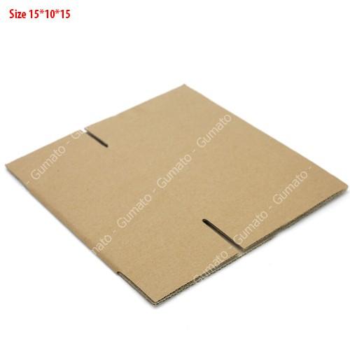 Hộp giấy P24 size 15x10x15 cm, thùng carton gói hàng Everest
