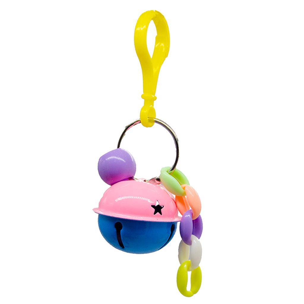 Bird Parrot Toy Hanging Bell Pet Birdcage Hammock Swing