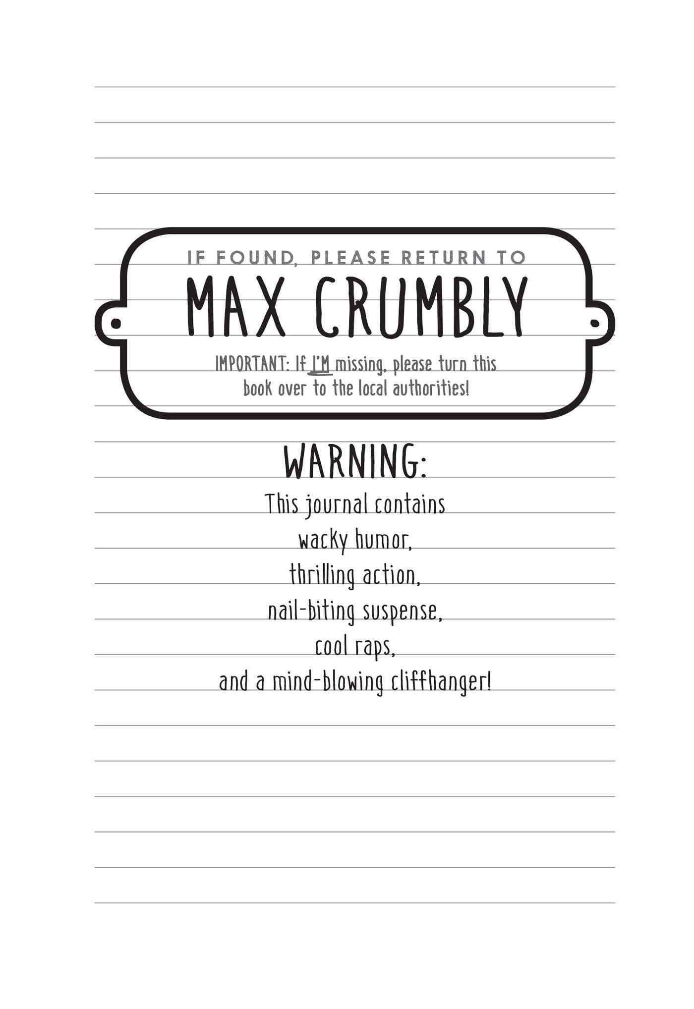 Sách ngoại văn: The Misadventures Of Max Crumbly 1: Locker Hero