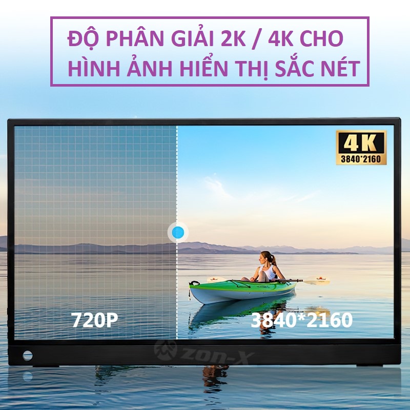 Màn hình di động 15,6 inch cho máy tính , laptop , smartphone , máy game - Hàng nhập khẩu
