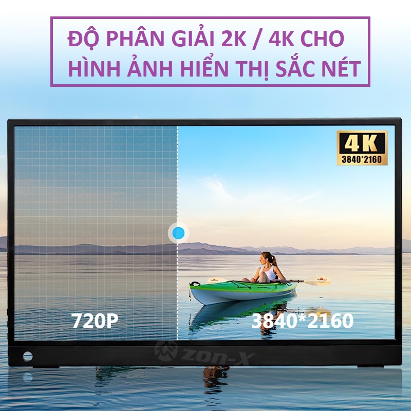 Hình ảnh Màn hình di động 15,6 inch cho máy tính , laptop , smartphone , máy game - Hàng nhập khẩu