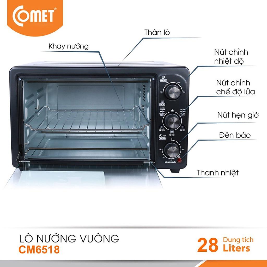 Lò Nướng Điện Đa Năng Comet CM6510 (10L)- Phân phối bởi CTCP ABMA VN Showroom 52 Hoàng Diệu, P13, Q4, TPHCM