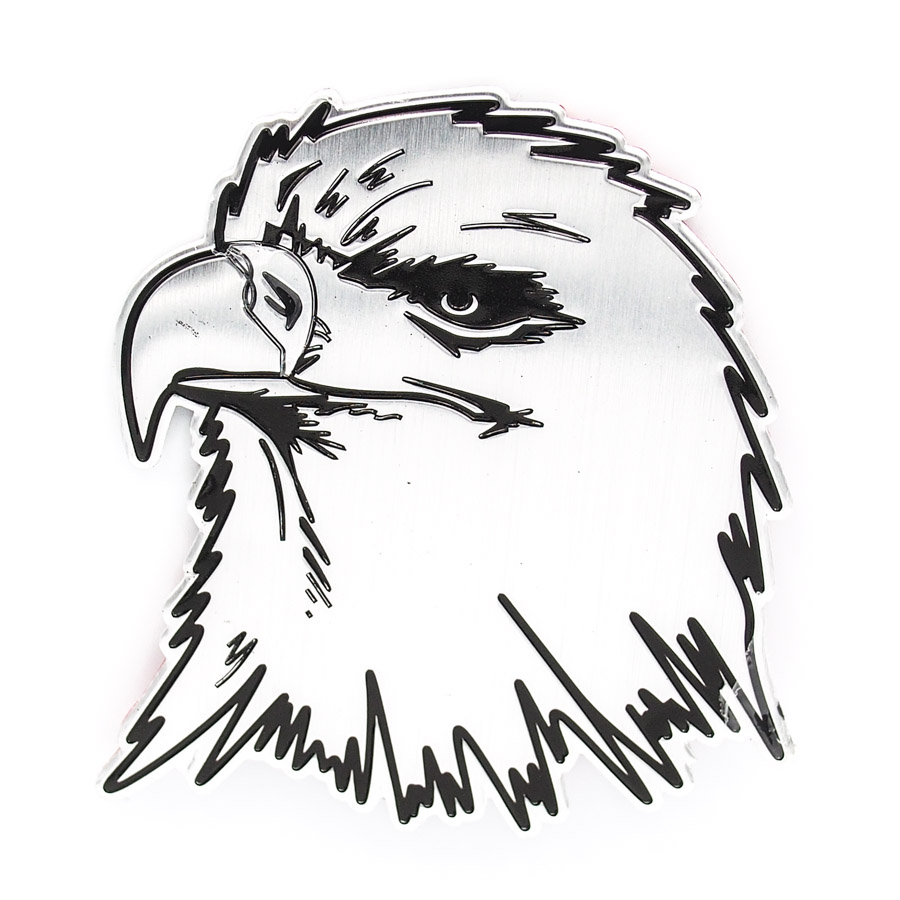 Sticker hình dán metal Eagle Head