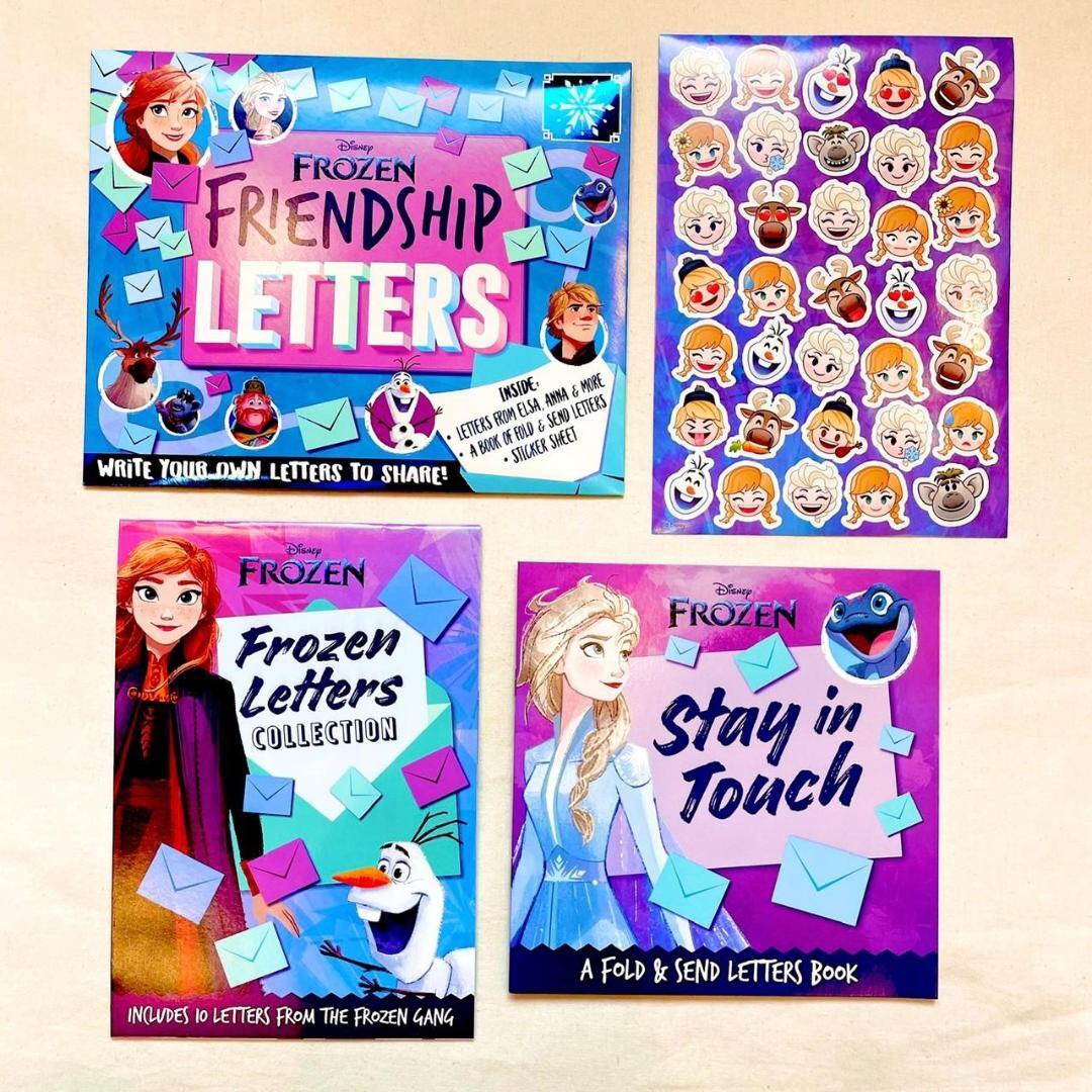 Bộ sách kèm sticker công chúa băng giá Elsa - Disney Frozen: Friendship Letters