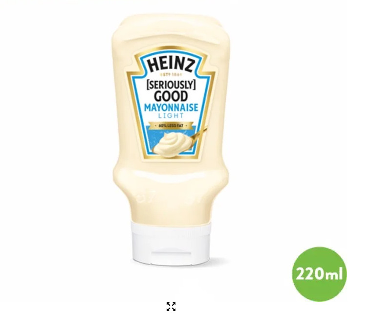 Xốt Mayonnaise Light HEINZ 220ml ( Ít Béo )