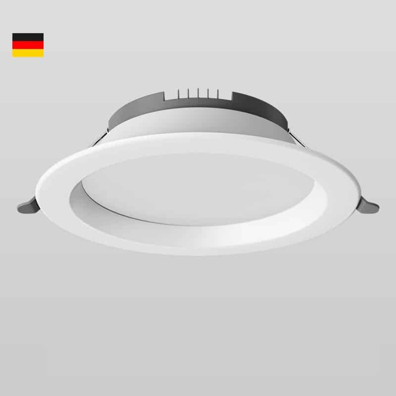 Đèn ốp trần LED 12W 6000K âm trần thạch cao sảnh showroom