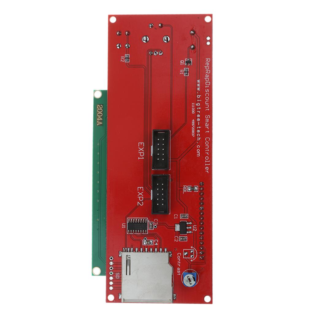 LCD Smart Controller Module, Smart LCD 2004 Display Controller for RAMPS 1.4 RepRap 3D Printer Electronic