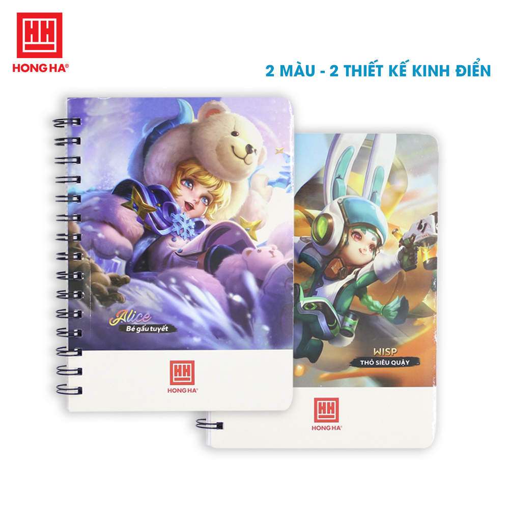 Sổ lò xo 200 Trang A5 Hồng Hà hình ảnh Liên Quân Hồng Hà - 4171