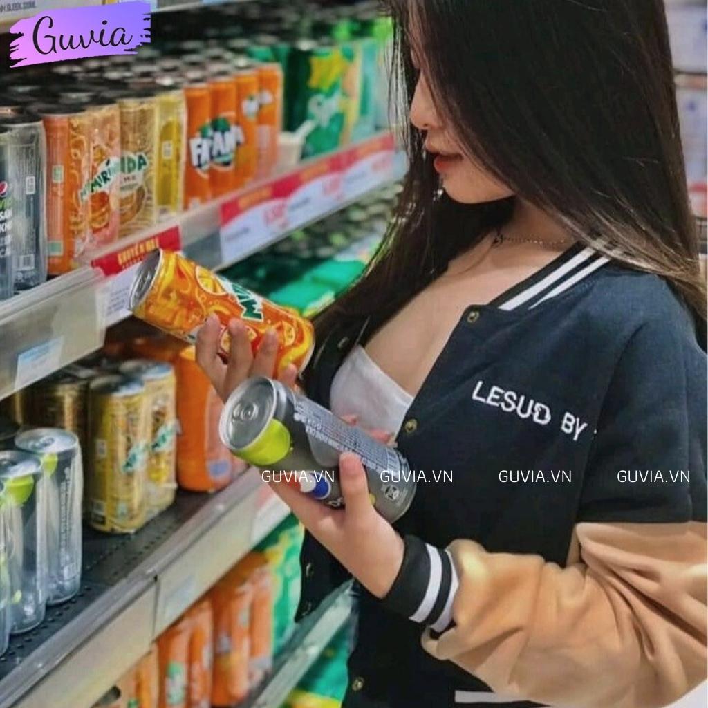 Áo Khoác Bomber Croptop Nỉ THÊU CHỮ B Nữ Form Rộng HOT Mặc Đẹp