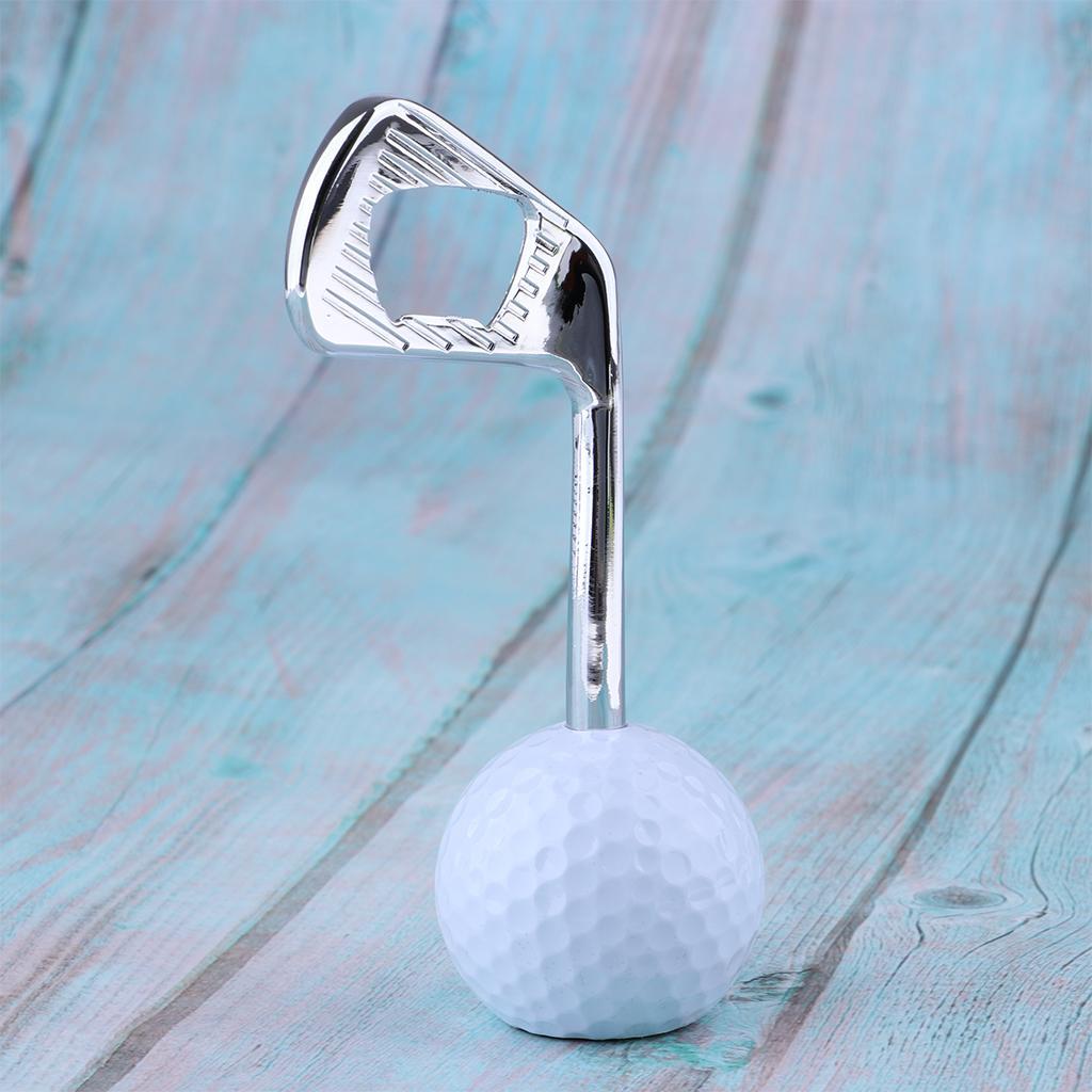 4x Beer Bottle Opener Golfer Enthusiast Gift Club Counter Bar Decor