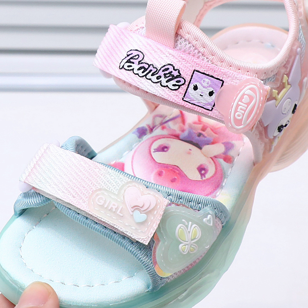 Giày Sandal quai hậu KUROMI cho bé, giày thể thao siêu nhẹ, êm nhẹ chống trơn trượt – GSD9164