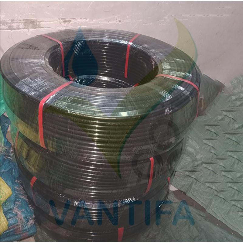 Ống LDPE VANTIFA 16mm dày 1.2mm MÀU ĐEN tưới cây phun mưa nhỏ giọt nhựa bóng độ bền cao