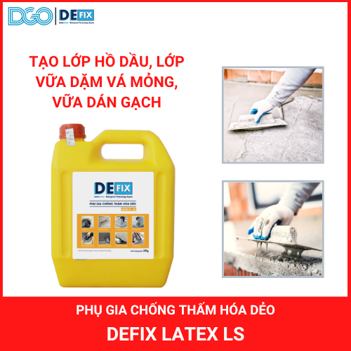 Phụ gia chống thấm DEFIX LATEX S