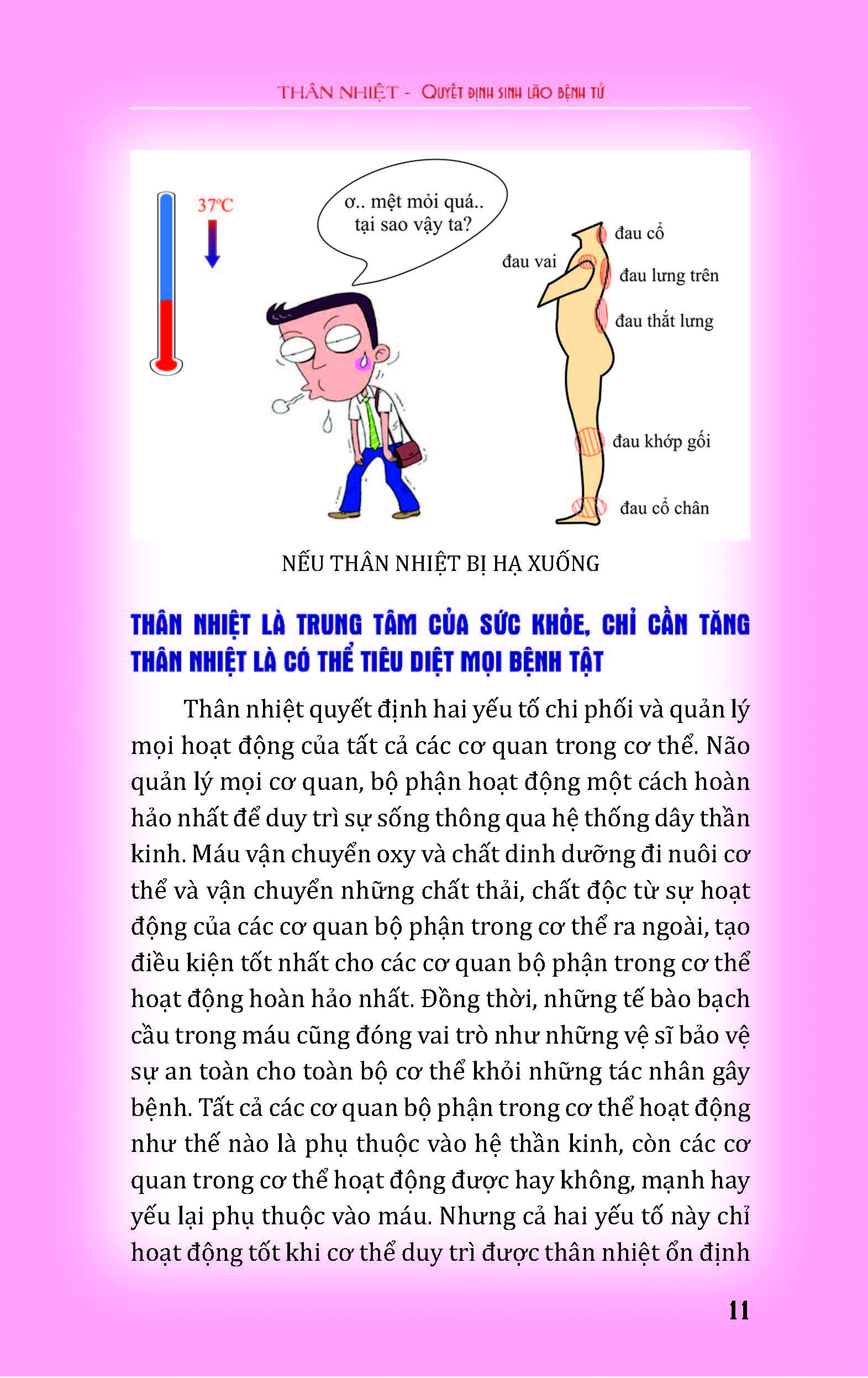 Thân Nhiệt Quyết Định Sinh Lão Bệnh Tử