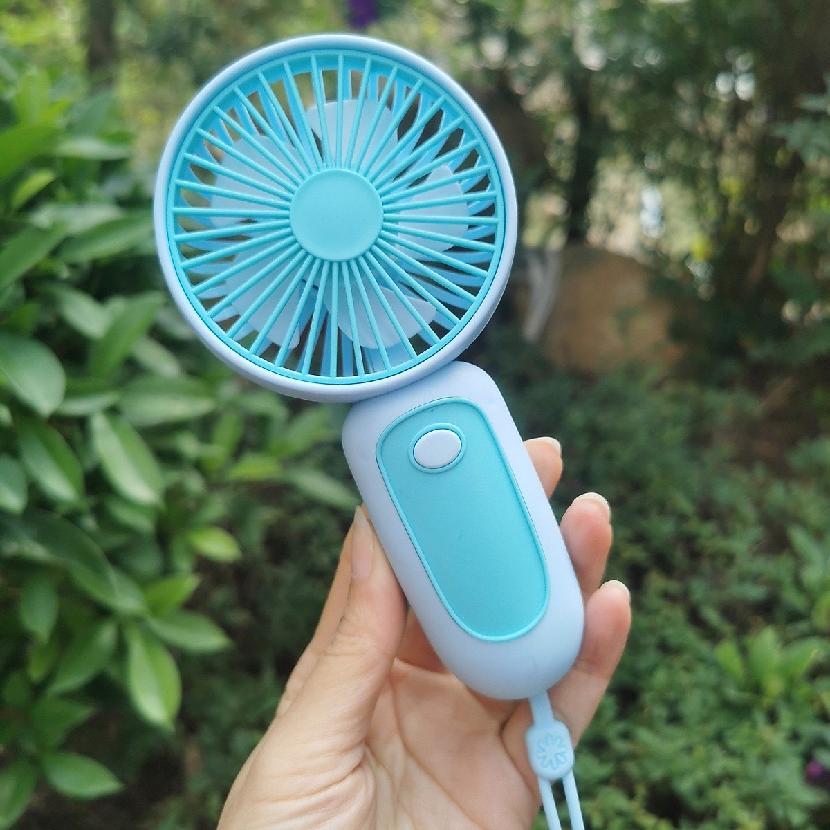 Quạt mini, Quạt cầm tay dễ thương siêu nhẹ - quạt cầm tay mini tích điện sạc USB Handheld Fan nhỏ gọn, tiện lợi