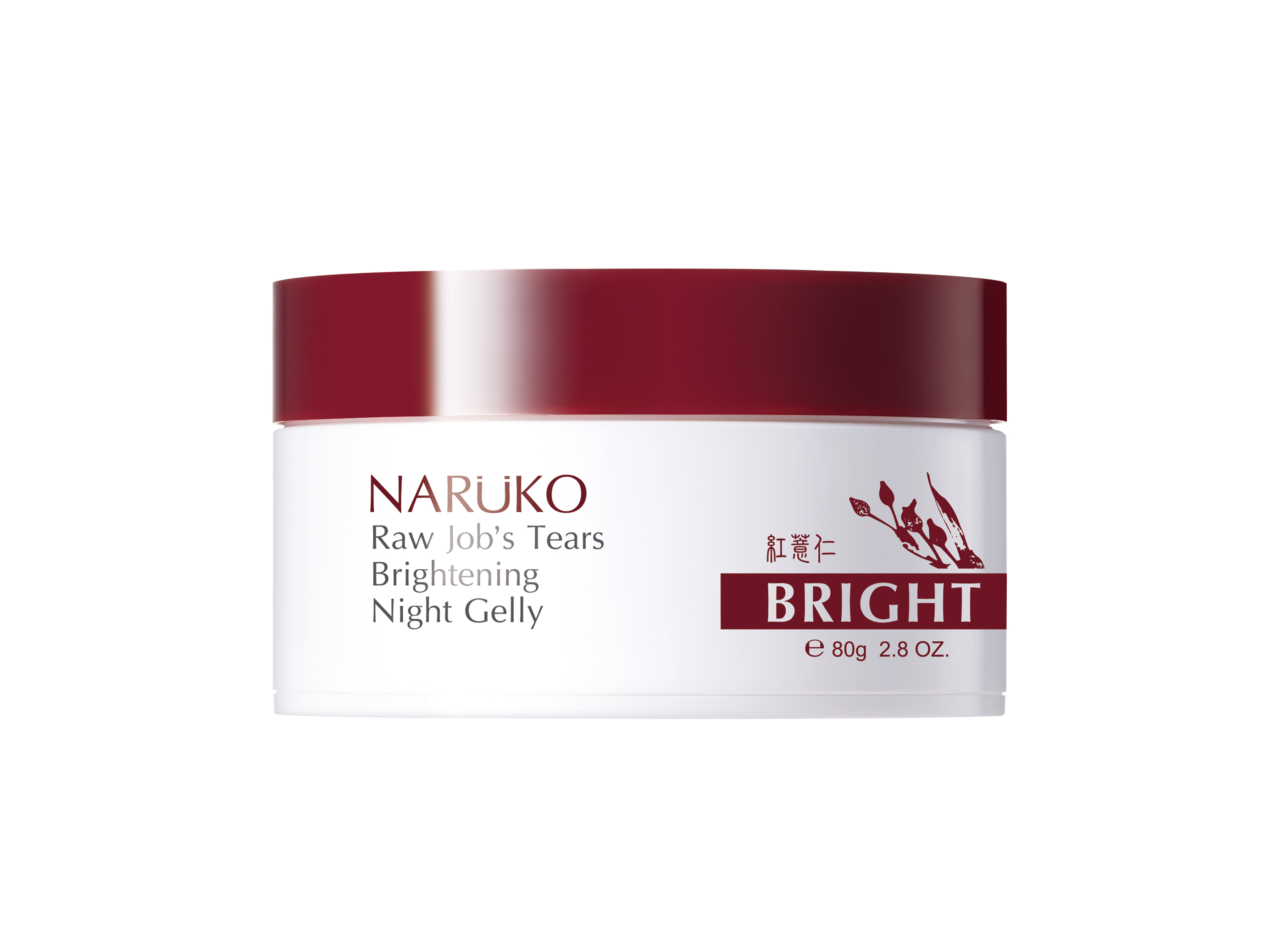 Naruko – Ý dĩ nhân đỏ sáng da (mới) – Mask ngủ – Raw Job’s Tears Brightening Night Gelly