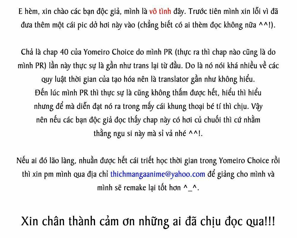 yomeiro choice chapter 40 2
